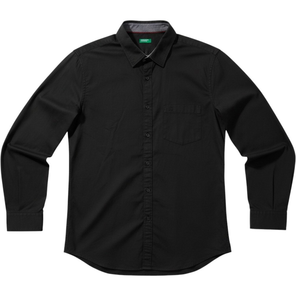 United Colors of Benetton black XL button up shirt